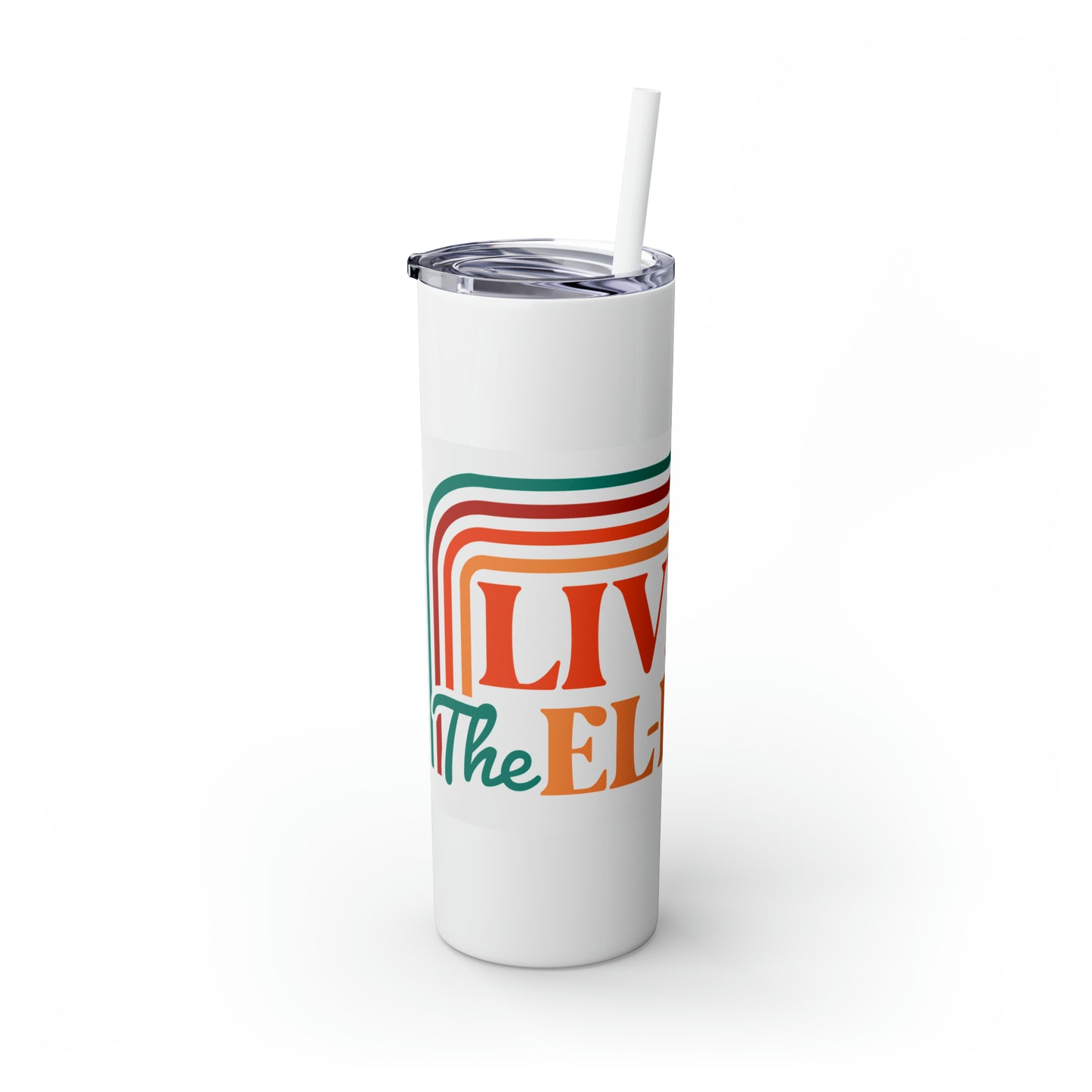 Skinny Tumbler with Straw, 20oz